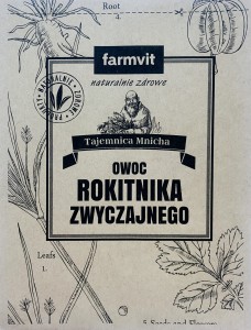 Rokitnik zwyczajny owoc 100 g FARMVIT