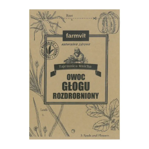 Głóg owoc rozdrobniony 50g FARMVIT