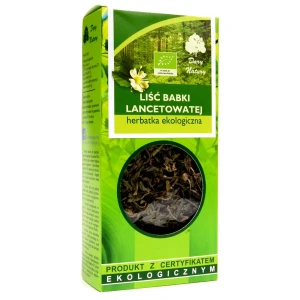 BABKA LANCETOWATA LIŚĆ EKO 25G - DARY NATURY