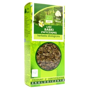  BABKA ZWYCZAJNA LIŚĆ EKO 50G - DARY NATURY