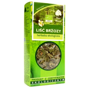 BRZOZA LIŚĆ EKO 50G - DARY NATURY