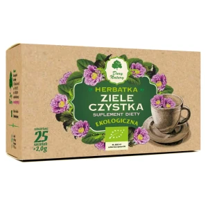 CZYSTEK ZIELE EKO 25X2G EKSPRESOWA - SUPLEMENT DIETY - DARY NATURY
