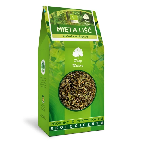 MIĘTA LIŚĆ EKO 100G - DARY NATURY