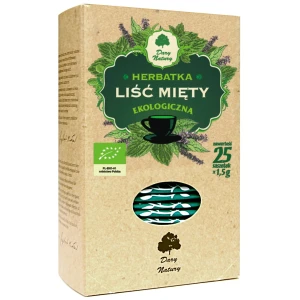 MIĘTA LIŚĆ EKO 25X1,5G EKSPRESOWA - DARY NATURY