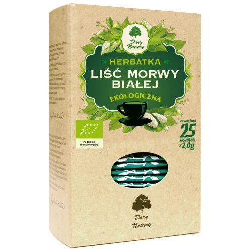MORWA BIAŁA LIŚĆ EKO 25X2G EKSPRESOWA - DARY NATURY