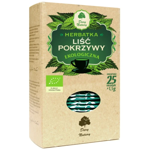 POKRZYWA LIŚĆ 25X1,5G EKO EKSPRESOWA - DARY NATURY