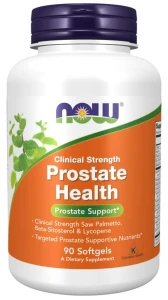 Prostate Health Clinical Strength 90 softgels/kapsułek żelowych ZDROWIE PROSTATY NOW Food's SUPLEMENT DIETY