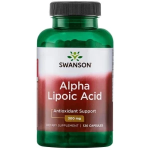 ALA Kwas Alfa Liponowy 300 mg 120 kapsułek -suplement diety, SWANSON