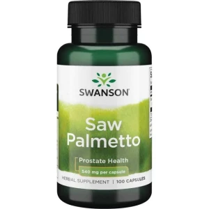 Saw Palmetto 540 mg 100 kapsułek - suplement diety, SWANSON