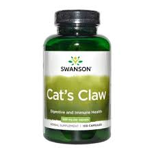 Cat's Claw 500mg 100 kapsułek SWANSON, Suplement diety