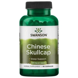 Chinese Skullcap Tarcz bajk. 400 mg 90 kapsułek SWANSON, Suplement diety