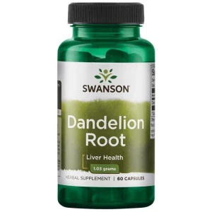 Dandelion 515mg 60 kapsułek - suplement diety, SWANSON