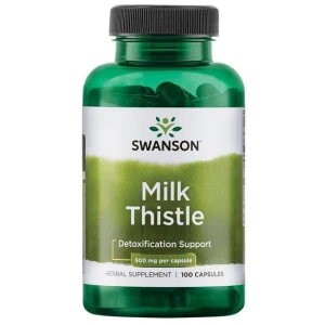 FS Milk Thistle 500 mg 100 kapsułek SWANSON, Suplementy diety