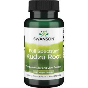 Kudzu 500 mg 60 kapsułek - suplement diety, SWANSON