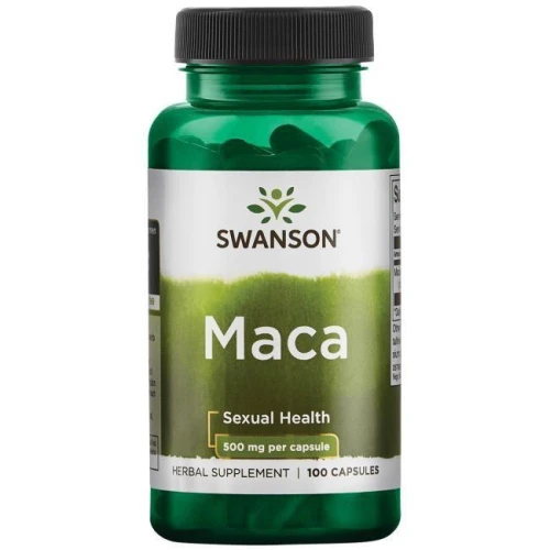  MACA 500 mg 100 kapsułek - suplement diety, SWANSON