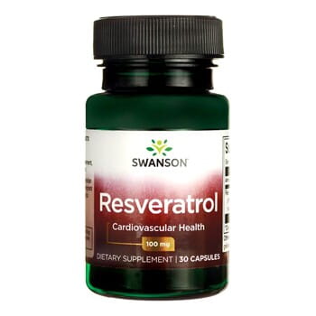 Resweratrol 100 mg 30 kapsułek - suplement diety, SWANSON