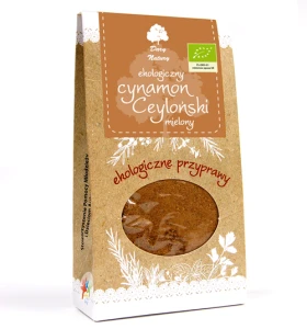CYNAMON CEJLOŃSKI MIELONY EKO 50G - DARY NATURY