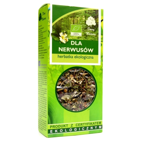 HERBATKA DLA NERWUSÓW EKO 50G - DARY NATURY