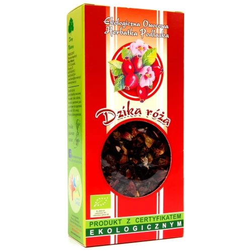 HERBATKA DZIKA RÓŻA EKO 100G - DARY NATURY