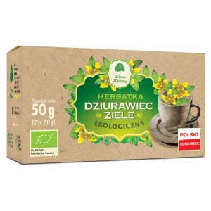 HERBATKA DZIURAWIEC ZIELE EKO 25X2G - DARY NATURY
