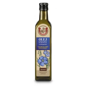 Olej lniany 500ml FARMVIT