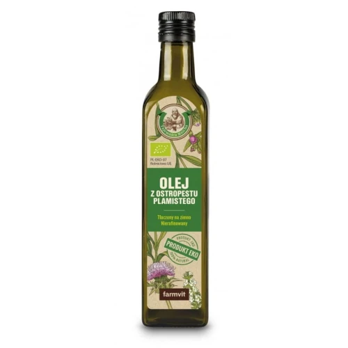 Olej ostropestowy EKO 500ml FARMVIT