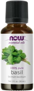 Basil Oil (Olejek eteryczny  z Bazylii) 30ML NOW Food's