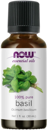 Basil Oil (Olejek eteryczny  z Bazylii) 30ML NOW Food's