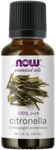 Citronella Oil (Olejek Cytronelowy Jawajski) 30ML NOW FOOD'S