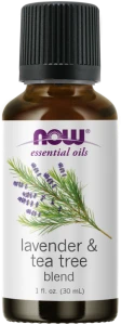 OIL LAVENDER & TEA TREE (Olejek lawendowy i z drzewa herbacianego) 30ml NOW FOOD'S