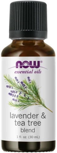 OIL LAVENDER & TEA TREE (Olejek lawendowy i z drzewa herbacianego) 30ml NOW FOOD'S