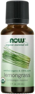 OIL Lemongrass Organic (Organiczny z trawy cytrynowej) 30ml NOW FOOD'S