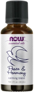 Olejek eteryczny OIL PEACE & HARMONY CALMING 30ml NOW FOOD'S