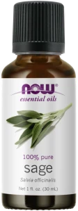 OIL SAGE (Olejek eteryczny szałwiowy) 30ml NOW FOOD'S