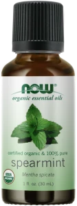 Olejek eteryczny mięta pieprzowa Spearmint Oil Organic 30ml NOW FOOD'S