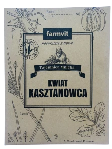 Kasztanowiec kwiat 50 g FARMVIT
