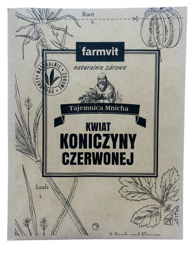 Koniczyna czerwona kwiat 25 g FARMVIT