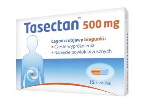 Tasectan 15 kapsułek 500 mg