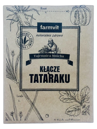 Tatarak kłącze 50 g FARMVIT