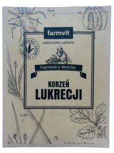 Lukrecja korzeń 50 g FARMVIT