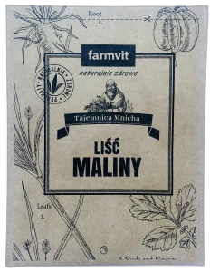 Malina liść 50 g FARMVIT