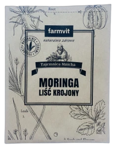 Moringa liść krojony 50 g FARMVIT