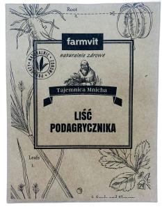 Podagrycznik liść 50 g FARMVIT
