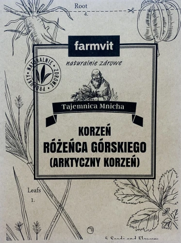 Różeniec górski korzeń 50 g FARMVIT