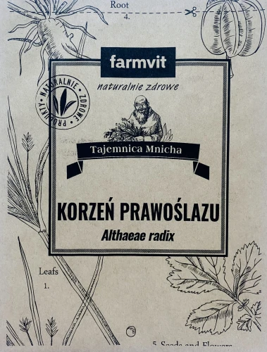 Prawoślaz korzeń 50 g FARMVIT