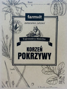 Pokrzywa korzeń 50 g FARMVIT