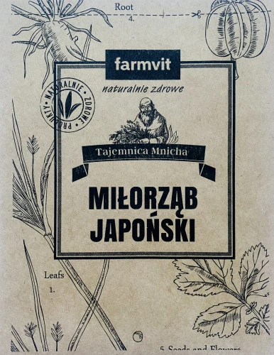 Miłorząb japoński liść 50 g FARMVIT
