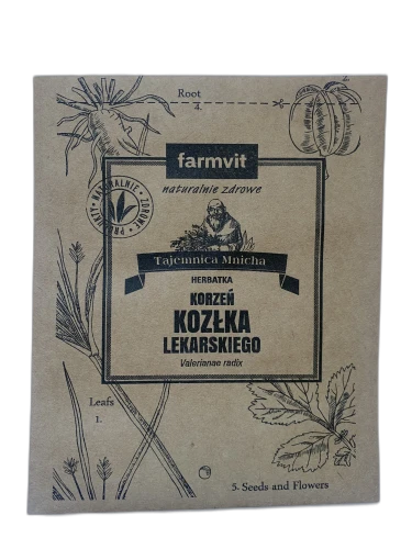 Kozłek lekarski korzeń 50 g FARMVIT