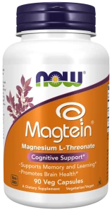 Magtein® 90 kapsułek Veg L-TREONIAN MAGNEZU NOW Food's Suplement Diety