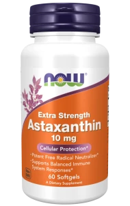Astaksantyna, Extra Strength 10 mg 60 softgel